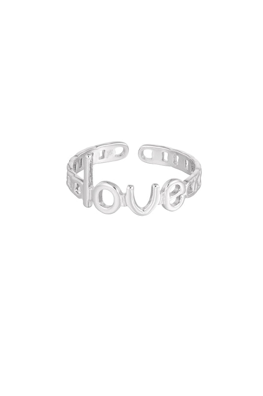 Love ring - zilver