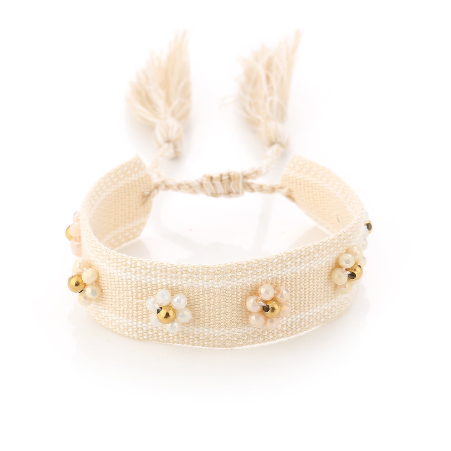 Zomerarmbandje - beige