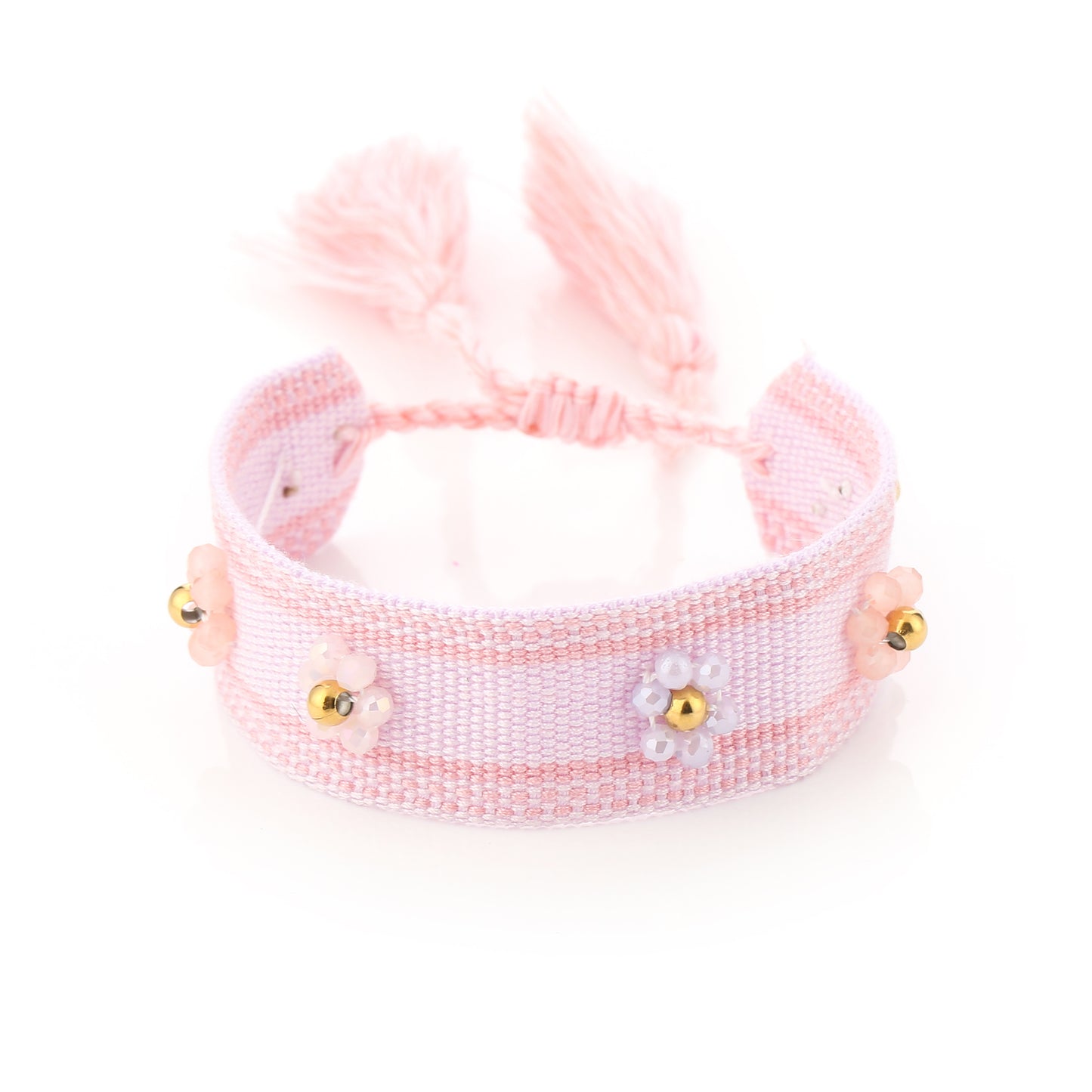 Zomerarmbandje - roze