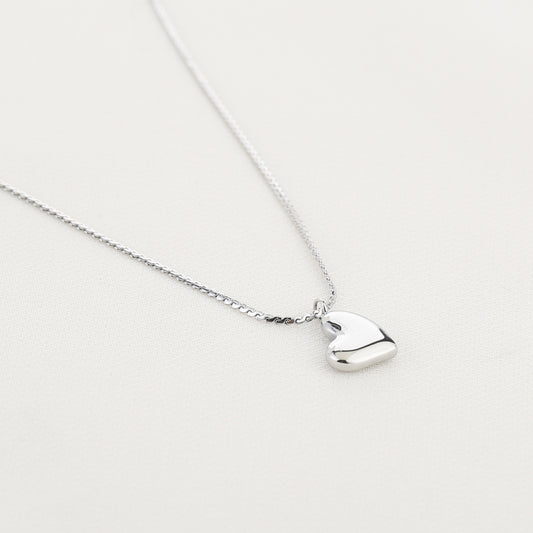 Ketting hartje zilver